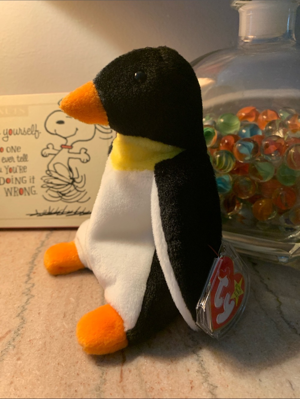 Ty Vintage 90’s “Waddle” Penguin Plush Beanie Baby